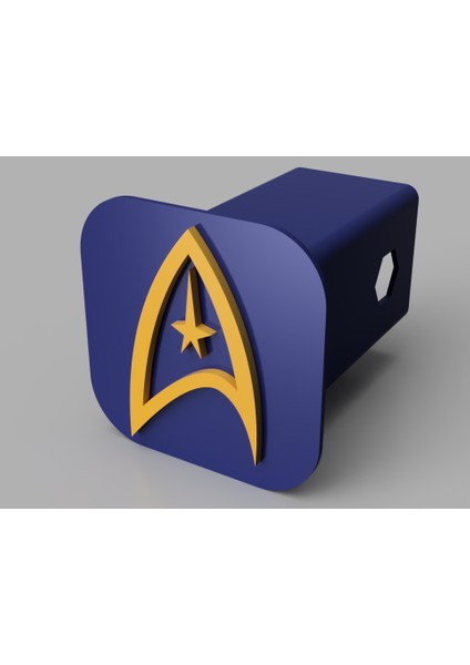 Yeni Bağlantı Kapağı Star Trek Logosu (Sadece Plastik Aparattır!!!)