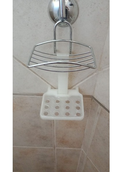 Yeni Asma Sabun Tabağı (Jabonera Colgante) (Sadece Plastik Aparattır!!!)