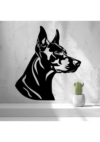 Yeni Doberman Duvar Sanatı / Duvar Dövmesi (Sadece Plastik Aparattır!!!) fiyatları