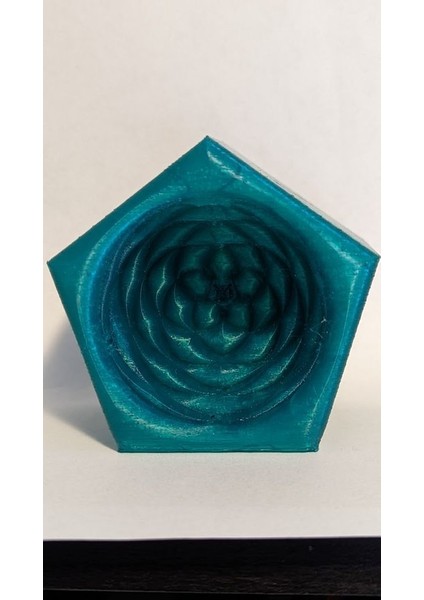 Yeni Venüs Pentagram Kamea - 3D P'te Venüs Sihirli Meydanı (Sadece Plastik Aparattır!!!)