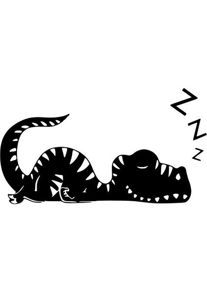 Yeni Karikatür Uyuyan Dinozor (Sadece Plastik Aparattır!!!)