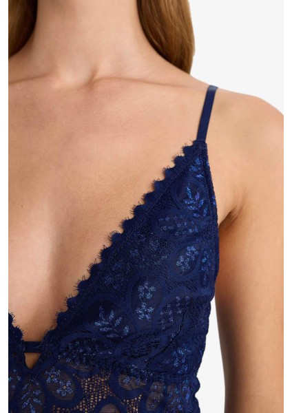 Dantelli Kapsız Pedsiz Balensiz Bralet-Fall in Love F3869AX25AU fırsatları