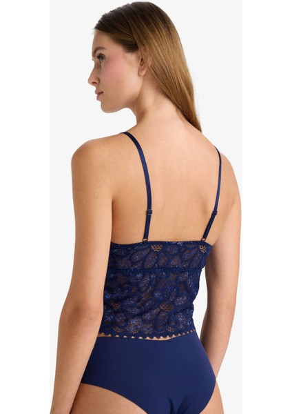 Dantelli Kapsız Pedsiz Balensiz Bralet-Fall in Love F3869AX25AU indirimleri