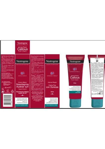 Norveç Formülü Yoğun Nemlendirici Ayak Kremi 50 ml x2 – Nasırlaşmış Ayaklar İçin Etkili Bakım fırsatları