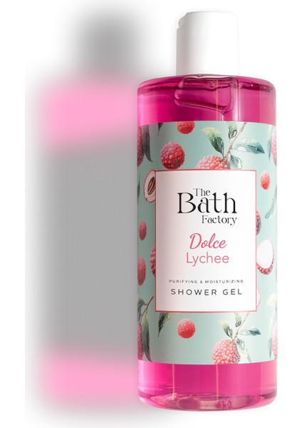 Liçi Aromalı Nemlendirici ve Besleyici Duş Jeli 400 ml – Cildi Yumuşatan ve Ferahlatan Formül