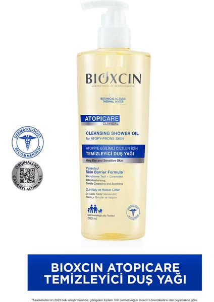 Atopicare Temizleyici Duş Yağı 500 ml – Aşırı Kuru Ciltler İçin Yoğun Nemlendirici ve Yatıştırıcı Bakım fiyatları