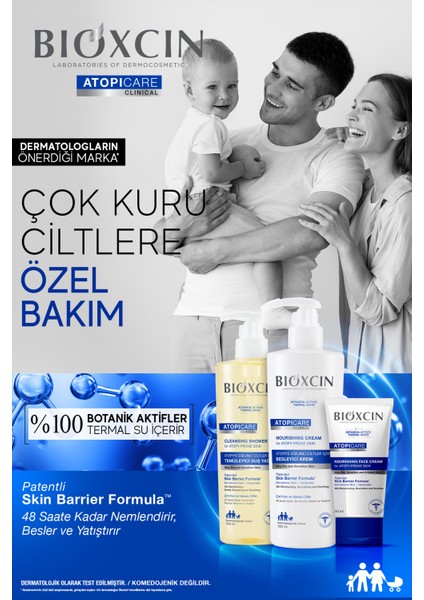 Atopicare Temizleyici Duş Yağı 500 ml – Aşırı Kuru Ciltler İçin Yoğun Nemlendirici ve Yatıştırıcı Bakım