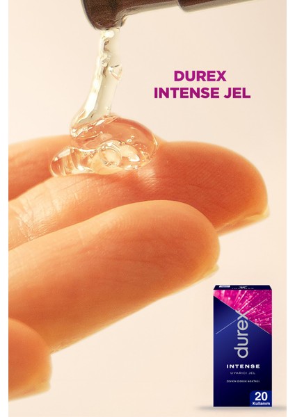 Intense 10 ml Uyarıcı Kayganlaştırıcı Jel – Tekli Paket, Yoğun His ve Artan Zevk Deneyimi İçin