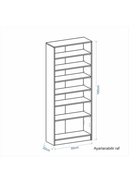 BFE-211 Beyaz 2 Kapaklı Temperli Camlı Yüksek Büfe – Melamin Kaplı Yonga Levha, Modern Dikdörtgen Form