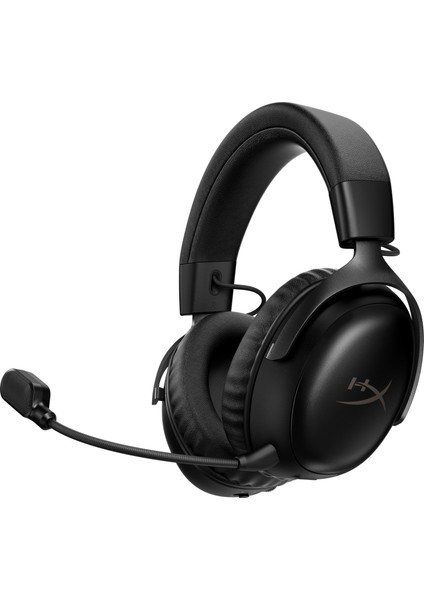 Cloud Iıı S – Çoklu Platform Için Kablosuz Oyun Kulaklığı, 2,4 Ghz, Bluetooth, 120 Saate Kadar Pil Ömrü 2,4 Ghz / 200 Saat Bluetooth, 53 mm Açı Sürücüler, Çıkarılabilir Mikrofon – Siyah