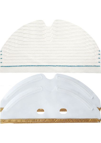 Yeniden Kullanılabilir Bez Paspas Pedleri Süpürme Robotu Aksesuarları Tek Kullanımlık Paspas Bezi Tutucu Plaka S6 S5MAX E35 E2 (Yurt Dışından)