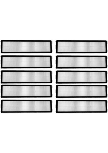 10 Adet L10PRO D9 Hepa Filtre Kiti Ektrikli Süpürge Aksesuar Seti Yedek Parçalar (Yurt Dışından)