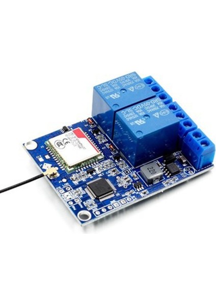 Sms Gsm Uzaktan Kumanda Anahtarı SIM800C STM32F103C8T6 Sera Oksijen Pompası Için 2 Kanal Röle Modülü (Yurt Dışından)