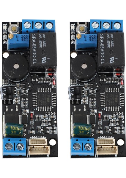 2x K202 Parmak Izi Kontrol Kartı, Düşük Güç Tüketimi 12V Güç Kaynağı, Ray Çıkışı, Ayarlanabilir Kapanma Süresi (Yurt Dışından)