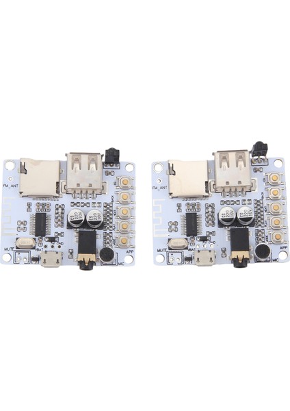 2 Adet Bluetooth Ses Alıcı Modülü Kablosuz Araç Kayıpsız Hoparlör Amplifikatör Modifiye 4.1 Kurulu (Yurt Dışından)