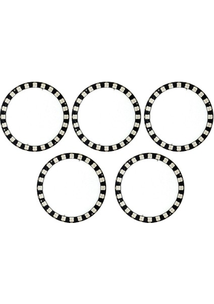 5pcs 24BITS WS2812 5050 Rgb LED Akıllı Tam Renkli Rgb Halka Giştirme Kurulu Büyük Halka (Yurt Dışından)