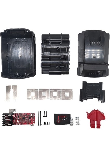 10 Çekirdekli 18V 18650 Kiti Için Kasa+Pcb Şarj Devre Kartı -Iyon Kılıf Koruyucu Kart Kiti (Yurt Dışından)