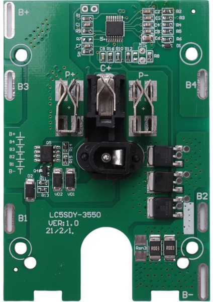 5s 18V 21V 30A Li-Ion Lityum Bms Tornavida Şarj Cihazı Levhası Fit 21V (Yurt Dışından)