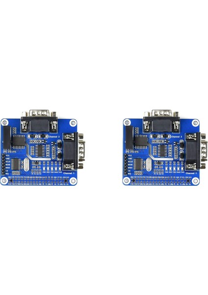 SC16IS752+SP3232 Çözümünü Benimseyen 2x 2 Kanallı Izole RS232 Genişletme Hat'ı (Yurt Dışından)