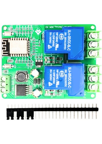 DC7-28/5V Güç Kaynağı ESP8266 Giştirme Kartı Wifi Çift Yönlü 30A Ray Modülü ESP-12F Giştirme Kartı (Yurt Dışından)