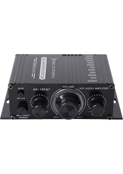 -160BT 2 Kanal Güç Amplifikatörü Ses Ev Sineması Amplifikatörü Usb/sd Aux Girişi ile Bluetooth Uyumlu Desteği (Yurt Dışından)