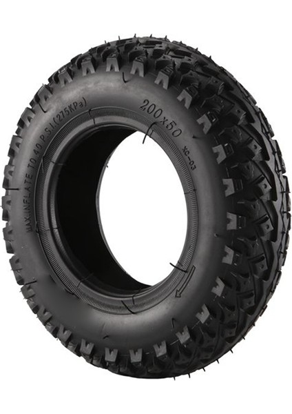Mini Elektrikli Scooter Aşınma Dirençli Pnömatik Lastik Için 8 Inç Kayma Önleyici Lastik 200X50 Off-Road Lastik Iç Tüp (Yurt Dışından) indirimleri