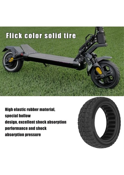 8.5 x 2.5 Katı Lastik Elektrikli Scooter Giyim Dirençli Off-Road Lastikleri Dualtron Mini &amp; Speedway Leger (Pro) Için (Yurt Dışından) fiyatları