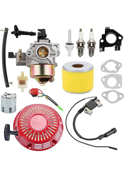 GX390 Gx 390 GX340U1 GX340R1 GX340K1 11HP Motor Için 17210-ZE3-505 Hava Filtr I 6100-ZE3-V01 Karbüratör (Yurt Dışından)