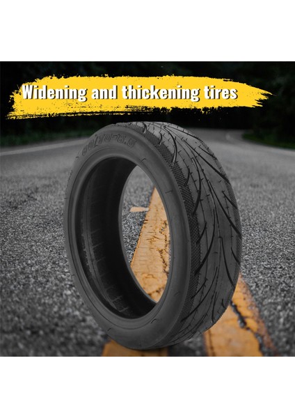 60/70-6.5 Hava Nozullu Tubeless Lastik 10 Inç Segway Için Uygun G30 Max Genişletilmiş ve Kalınlaşmış Tubeless Lastik (Yurt Dışından) indirimleri
