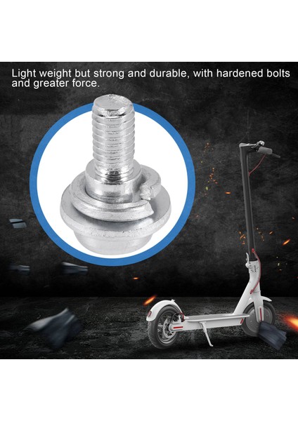 4pcs Elektrikli Scooter Arka Tekerlek Sabit Cıvata Vidası Xiaomi M365 Scooter Vidalı Parçalar Aksesuarları (Yurt Dışından) fiyatları