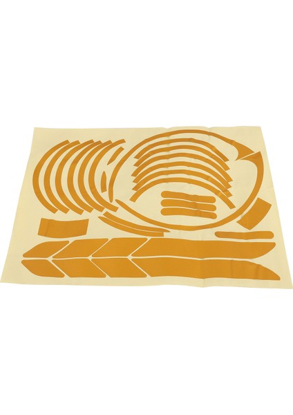 1 Set Yansıtıcı Çıkartmalar Scooter Dokuzbot Için Tam Set Çıkartmaları Maks G30 Kickscooter Katlanabilir Çıkartmalar (Sarı) (Yurt Dışından) fiyatları