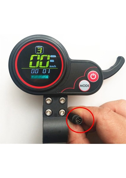 48V Motor Kontrolör Elektrikli Scooter Enstrüman Shilop Elektrikli Scooter Için Elektrikli Scooter Aksesuarları 6pin (Yurt Dışından) modelleri