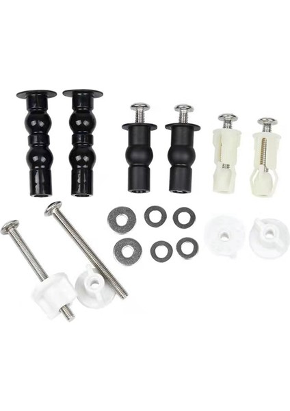 Klozet Oturağı Aksesuarları Le Sıkılmış Genişleme Sabitleme Vidaları Klozet Oturağı Vidası ve Cıvata Sıkma Kiti (Yurt Dışından)