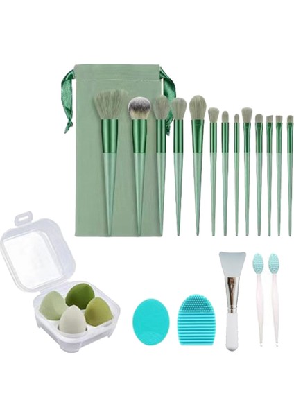 Makyaj Fırçaları, Makyaj Seti, Fondöten Fırçası Göz Farı Fırçası Makyaj Fırça Seti (Yurt Dışından)