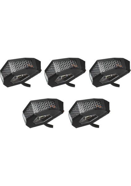 5x Evrensel Motosiklet LED Dönüş Sinyalleri Modifiye Kuyruk Işık Cafe Kenar Fren Lambası (Yurt Dışından)