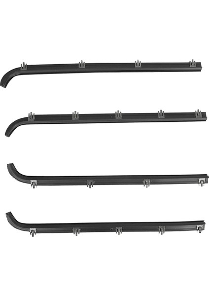 4 Adet Iç ve Dış Araba Kapı Pencere Contası Bt Yalıtım Şeridi Kitleri F250 F350 1987- 1997 (Yurt Dışından)
