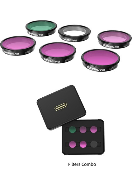 Go 3 Için Filtre Kiti Başparmak Spor Kamerası Go2/3 Çok Fonksiyonlu Pratik Aksesuarlar, Set B (Yurt Dışından)