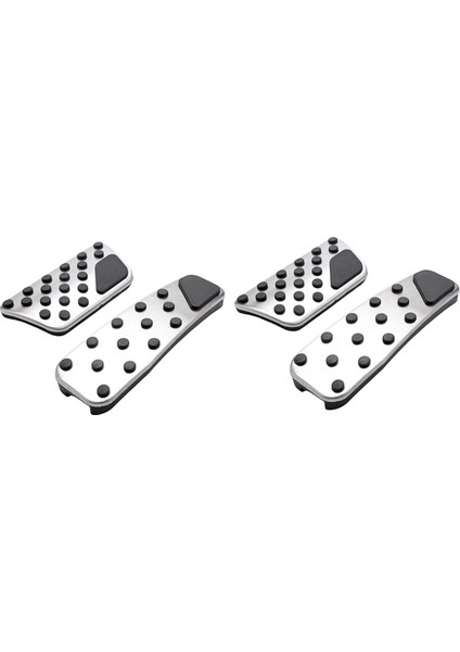 Şarj Cihazı 300 2008-2019 Araba Aksesuarları Için 2x Gaz Fren Pedalı Kapağı (Yurt Dışından)