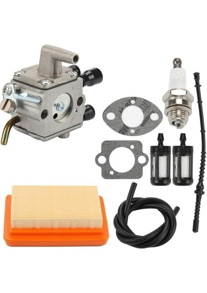 FS120 FS200 FS250 FS300 FS350 FR350 FR45 Için Karbüratör Hava Filtresi Boru Seti (Yurt Dışından)