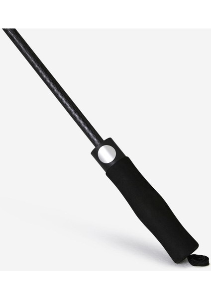 Inesis Profilter Orta Boy Siyah Golf Şemsiyesi – Rüzgara Dayanıklı, Su Geçirmez ve Dayanıklı Tasarım