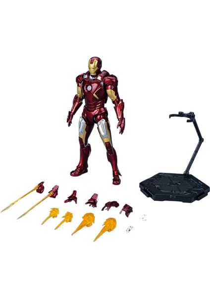 Marvel Demir Adam Heykelciği Yenilmezler Oyuncakları (Yurt Dışından)