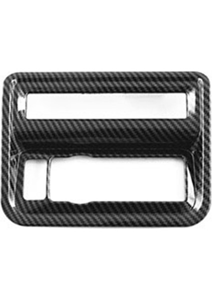 Araç Iç Karbon Fiber Far Ayar Anahtarı Dekorasyon Kapak Trim Için 2022 2023 (Yurt Dışından)