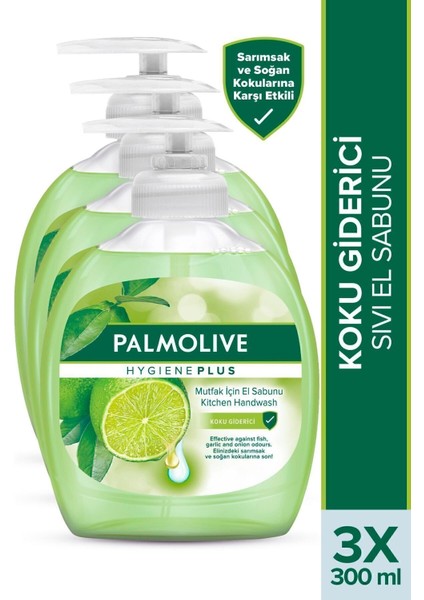 Mutfak Koku Giderici Sıvı El Sabunu 3'lü Paket 300 ml – Yemek Sonrası Kalıcı Koku Önleyici modelleri