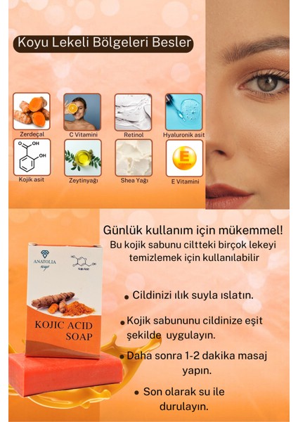 Zerdeçal Sabunu 150 g – Doğal Bitkisel Formül, Cilt Onarıcı ve Antiseptik Etkili Bakım Sabunu