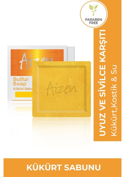 Cosmetic Kükürt Sabunu 100 gr – Yağlı ve Problemli Ciltler İçin Derin Temizleyici ve Arındırıcı Bakım fiyatları