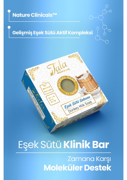 Doğal Eşek Sütü Sabunu 150 gr – Organik, E Vitaminli, Kolajen Destekli, Kırışıklık ve Akne Önleyici Cilt Bakımı indirimleri