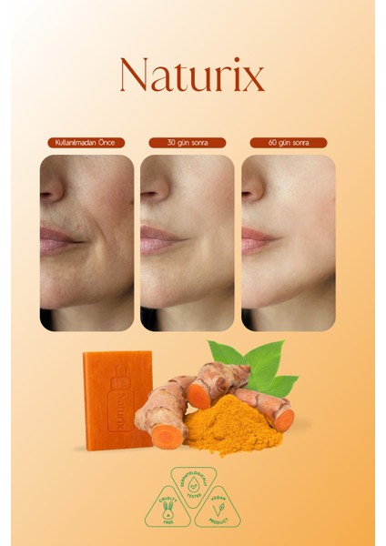 Kojik Asitli Doğal Yüz Sabunu 100 gr – pH Dengeli, Leke Karşıtı ve Cilt Tonu Eşitleyici Tekli Paket