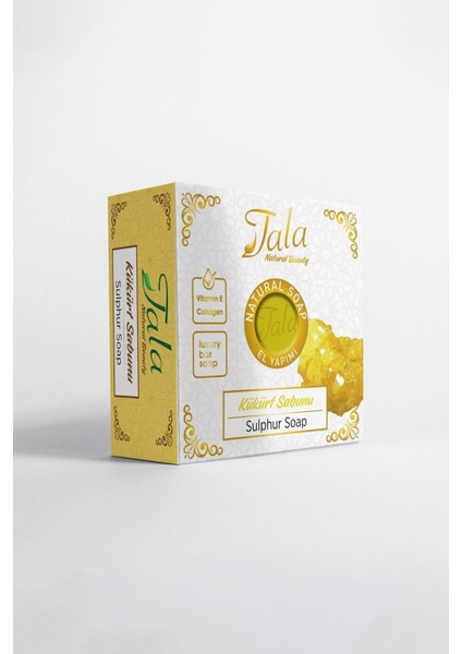 Kükürt Sabunu Cilt ve Yüz Temizleyici Arındırıcı Kükürtlü Sabun 150 Gr