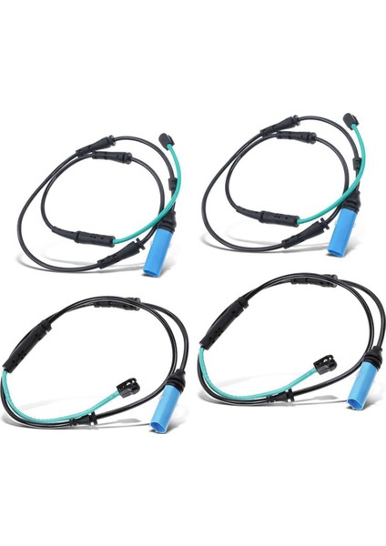 4 Adet Ön ve Arka Disk Fren Balatası Aşınma Sensörü 34356861807 34356890788 G30 G12 530E 530I 740I 750I (Yurt Dışından)