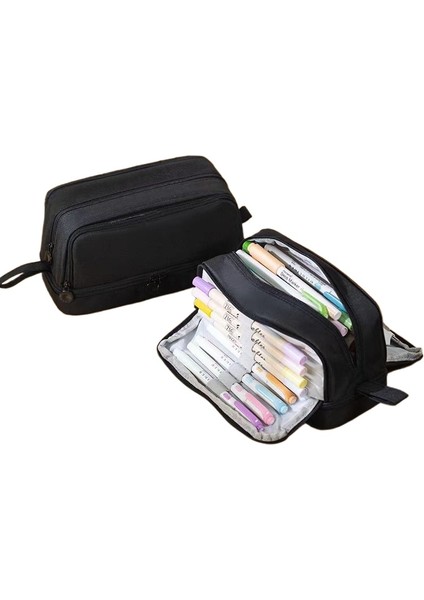 Kalem Çantası Kalem Kutusu Kırtasiye Çantası Büyük Kapasiteli Depolama Çantası Kırtasiye Depolama Çantası (Yurt Dışından)
